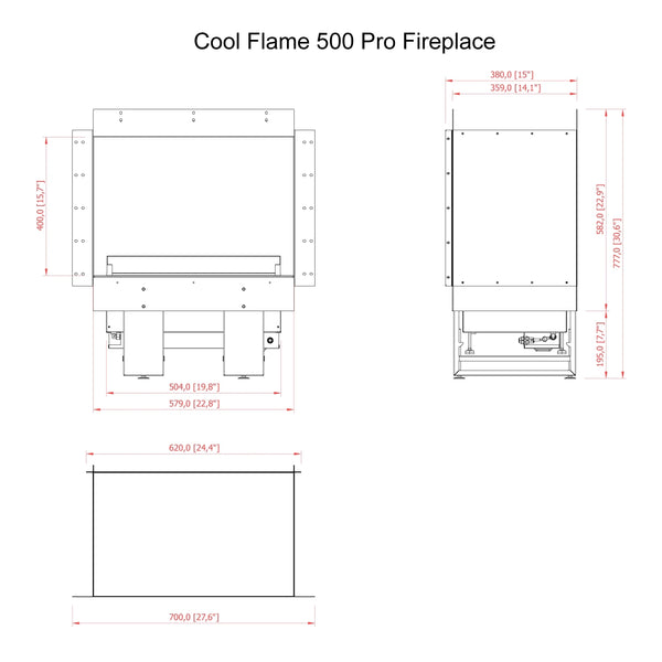 Cool Flame 500 Jednostronny