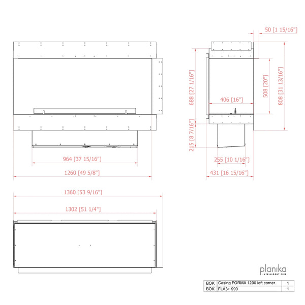 Forma 1200 Left Corner
