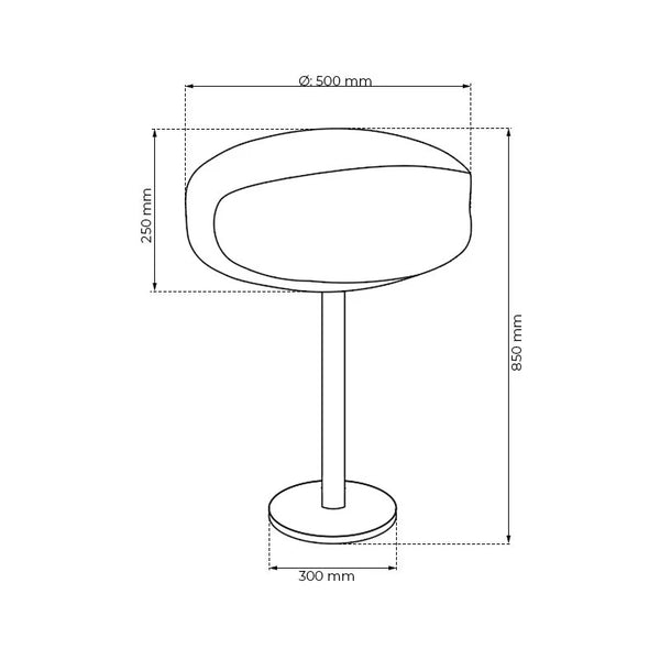 Nowy York UFO-50, biokominek wolnostojący