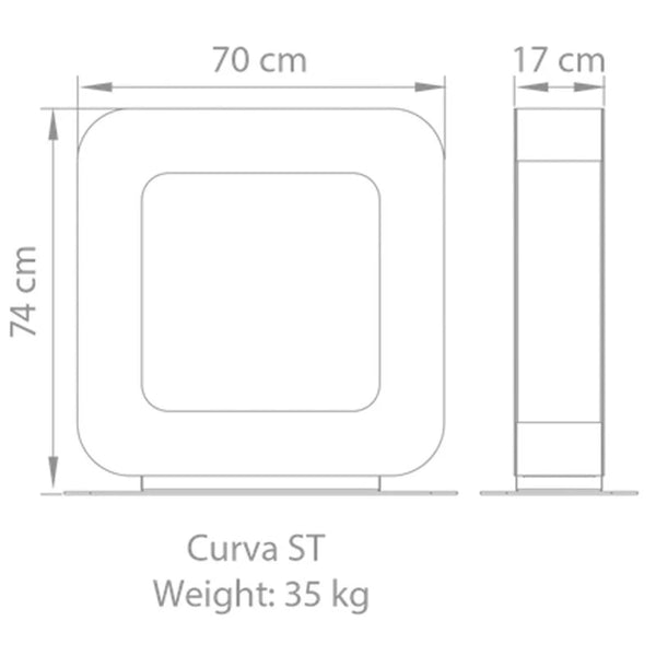 Safretti Curva ST - Biały