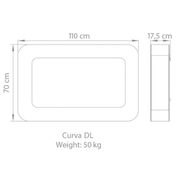 Safretti Curva DL - Czarny