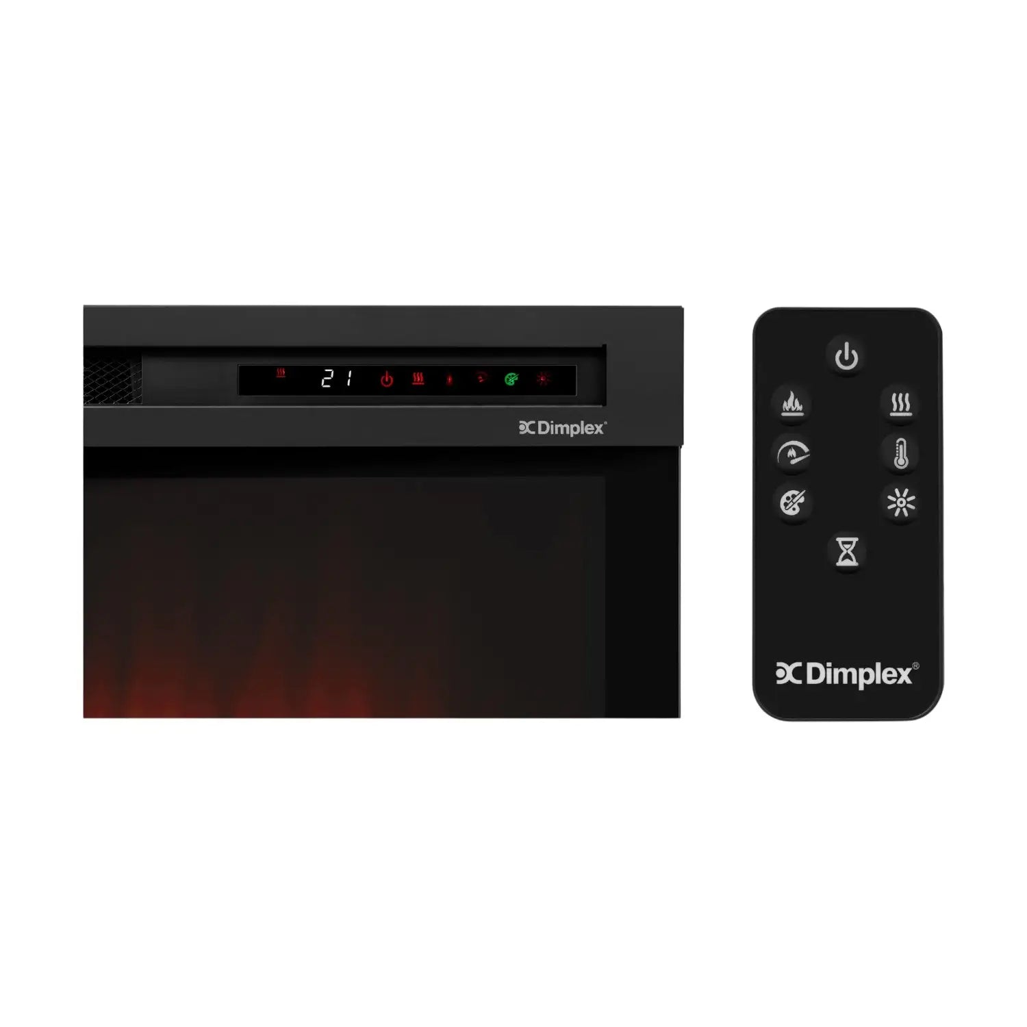 XHD26 Firebox Electric Fireplace Insert - Black