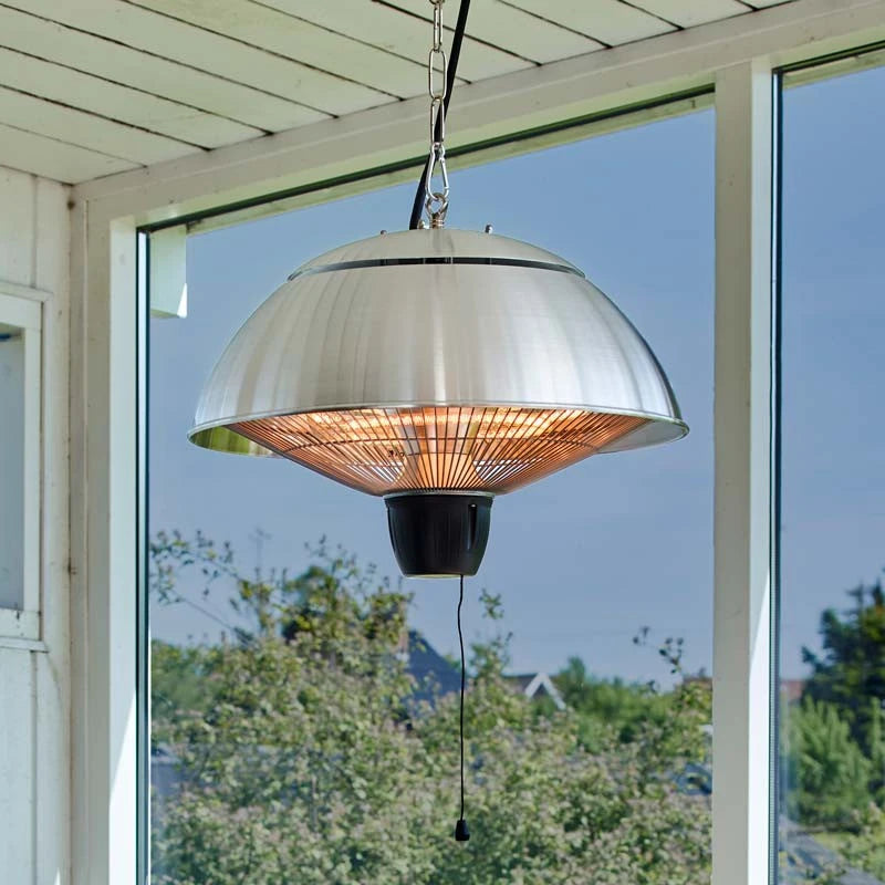 Grzejnik tarasowy wiszący 600-1500 W, HA, Ø42 cm