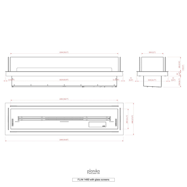 Profil wbudowany 1490 - FLA4/FLA4+