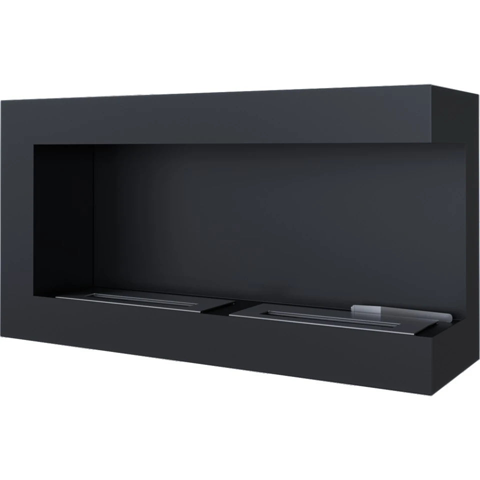 Biokominek narożny 90 cm, prawy