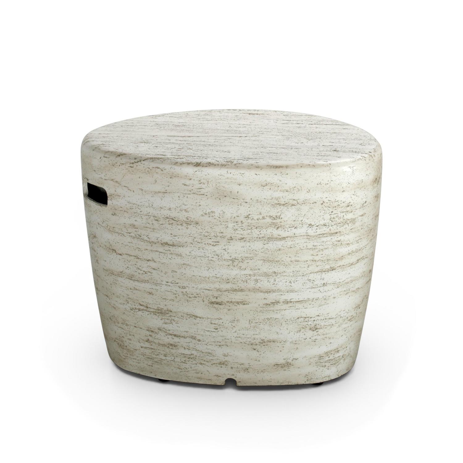 Obudowa Organic Travertine – Pokrywa na butlę gazową