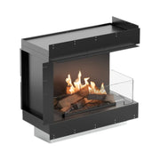 Flogs Box 800 Right Corner - Bioethanol Fireplace