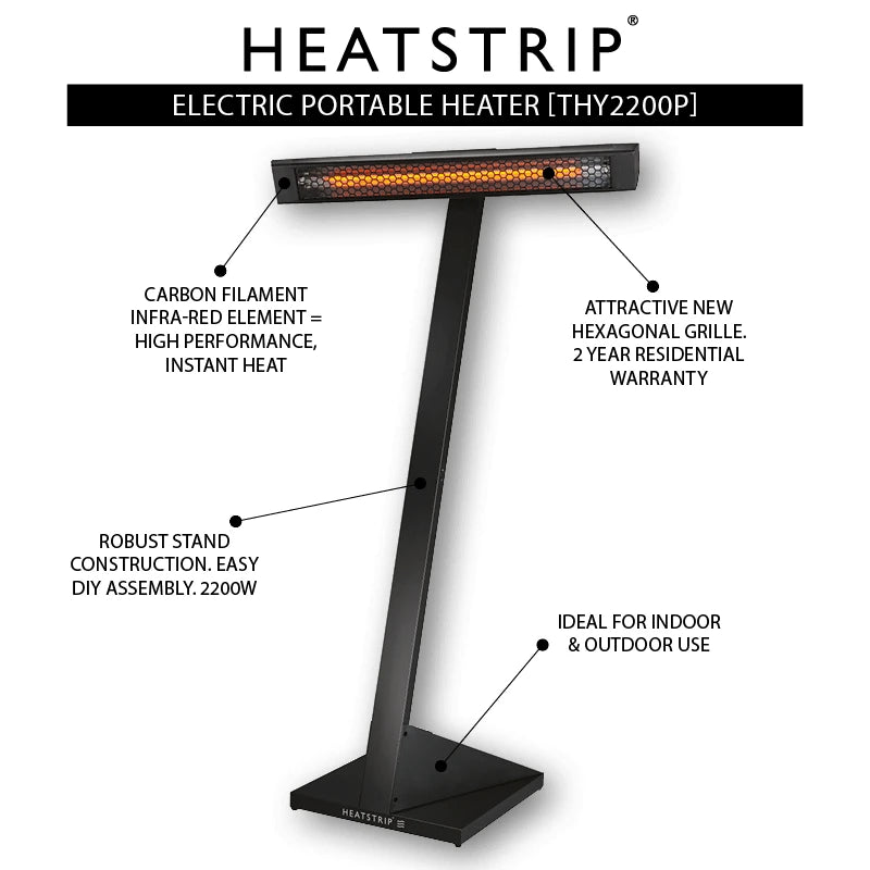 Przenośny Grzejnik Heatstrip Intense