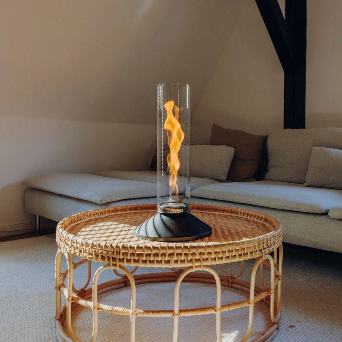 SPIN X 1200 Tabletop Fireplace - Black