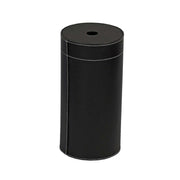 Skórzany cylinder - pojemnik na podpałkę