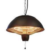 Grzejnik tarasowy wiszący 600-1500 W, HA, Ø42 cm