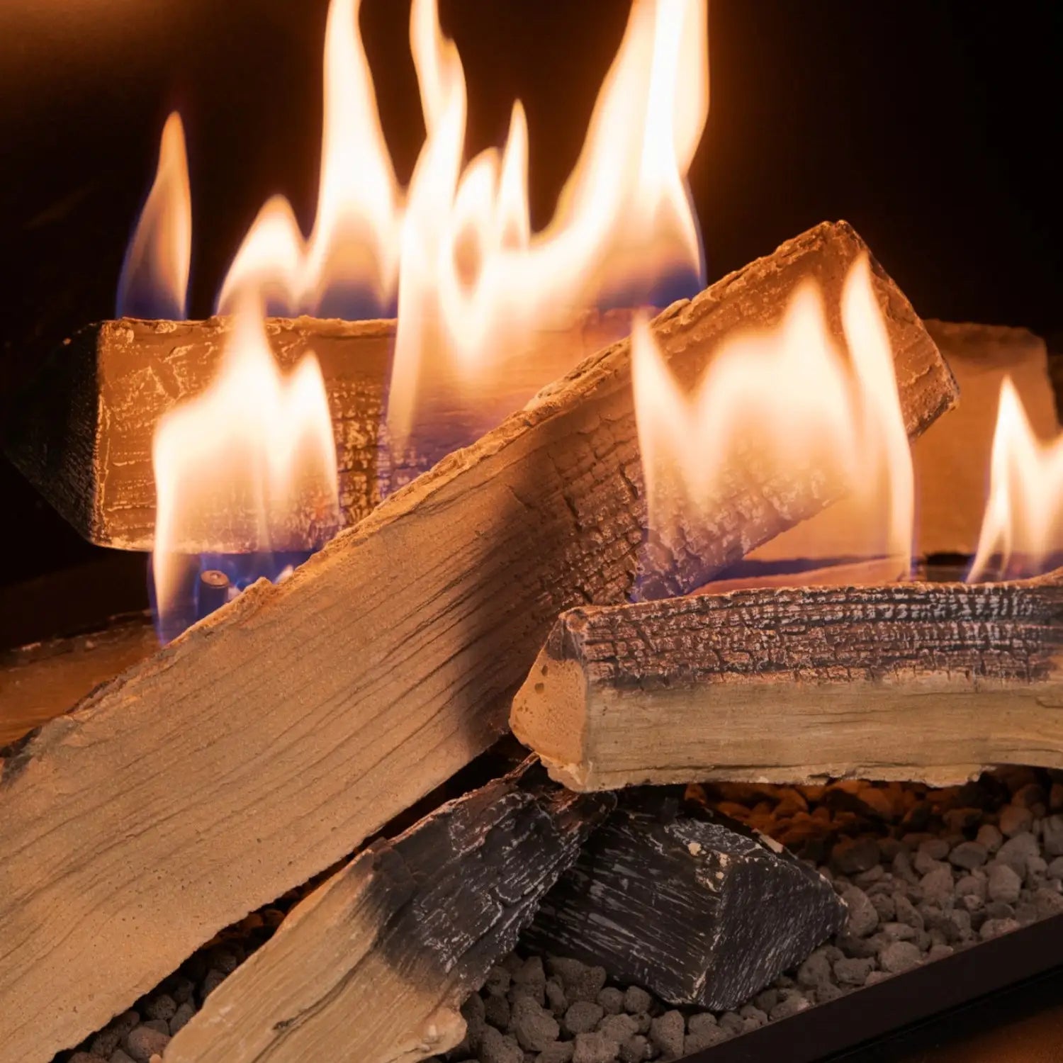 Flogs Box 1000 Single-Sided (In-Room Vent) - Bioethanol Fireplace