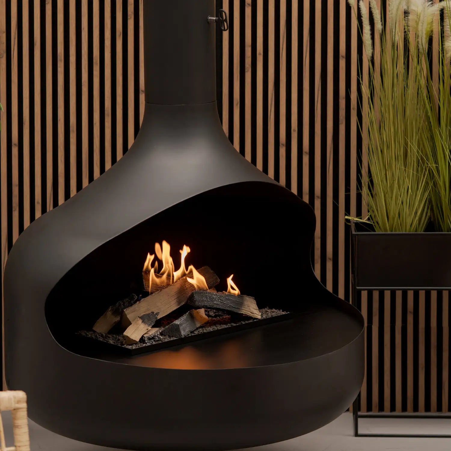 ONI Flogs - Ceiling-Mounted Bioethanol Fireplace