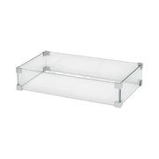 Szkło ochronne do prostokątnego palnika gazowego - 67 cm