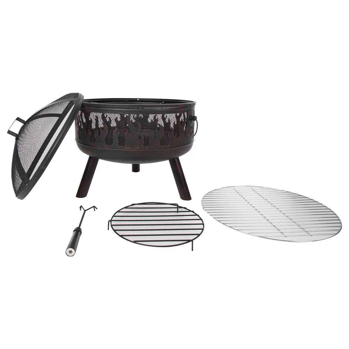 Blazer Firepit with Grill