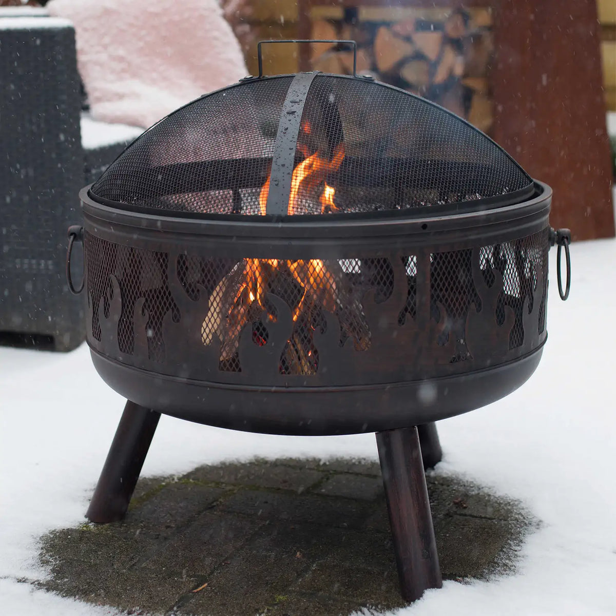 Blazer Firepit with Grill