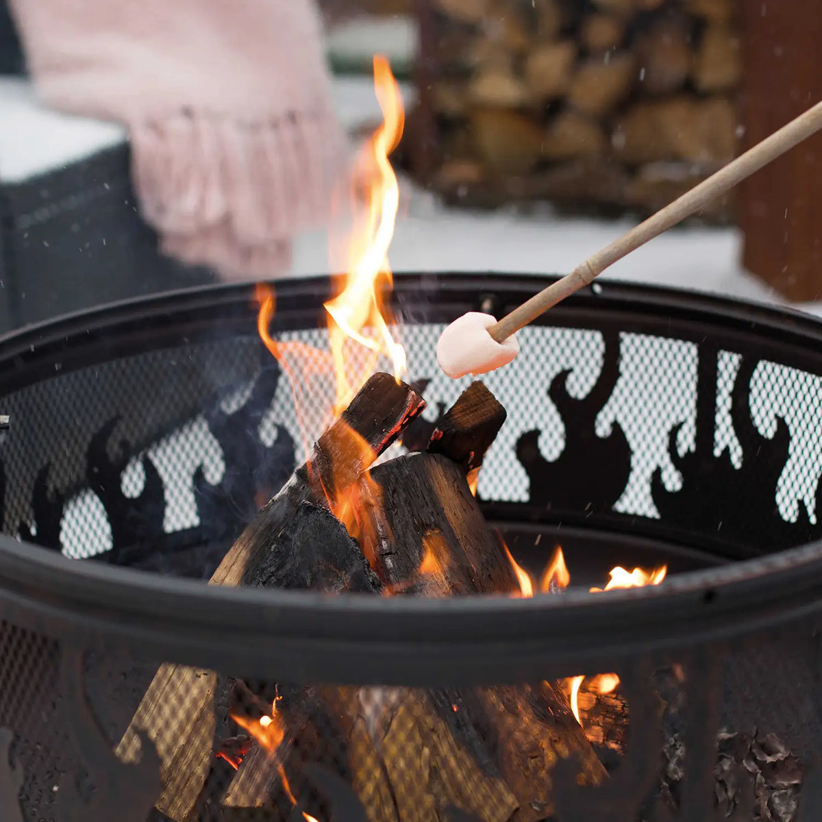 Blazer Firepit with Grill