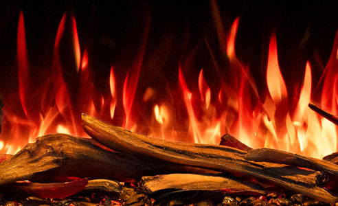 Elektryczny kominek 3D 120 cm Aflamo Royal