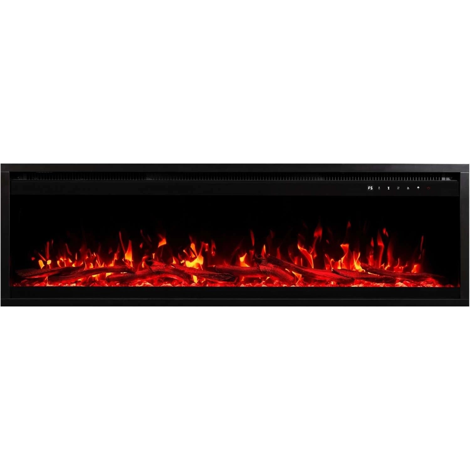 Królewski Pro Ścanny Elektryczny Kominek - 140 cm