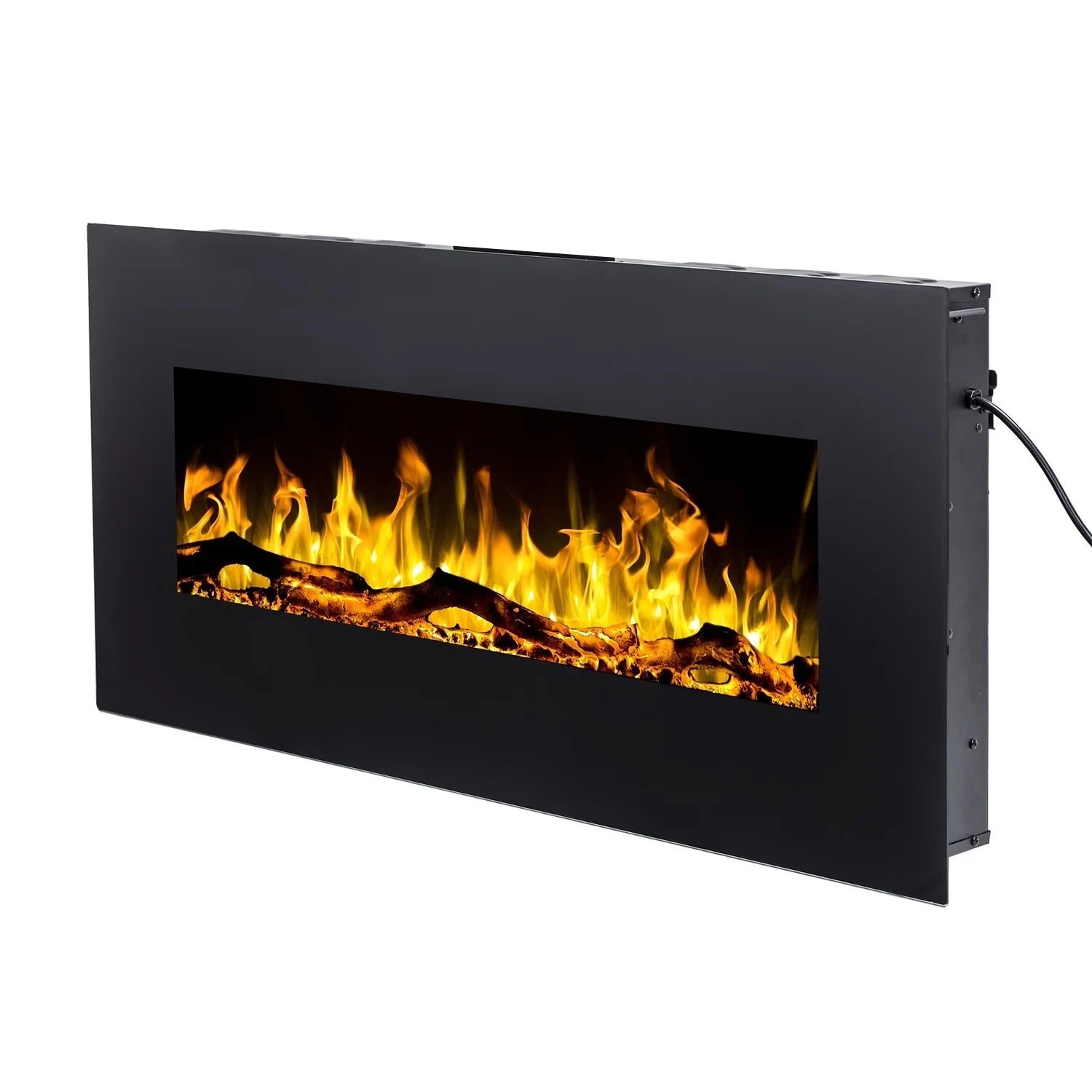 Albion 110 cm Wall-Mounted Electric Fireplace – No Heat