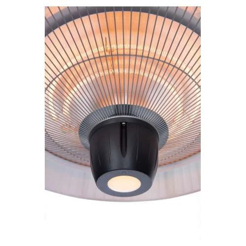 Wiszący biały grzejnik tarasowy Artix o mocy 1500 W
