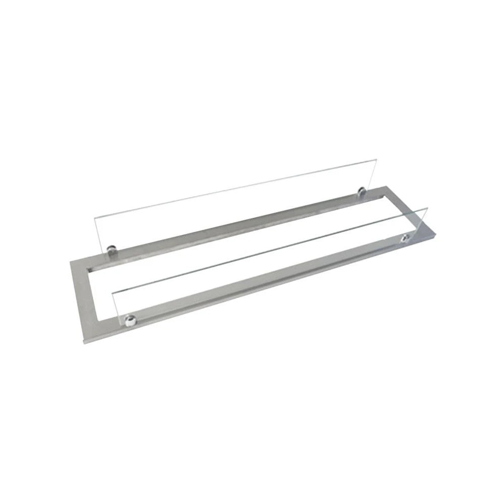 Stalowa rama ze szkłem do palnika Superior - 45 cm