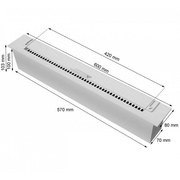 Palnik Slimline - 60 cm