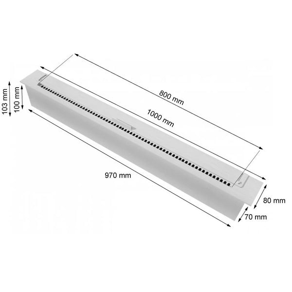 Palnik Slimline - 100 cm