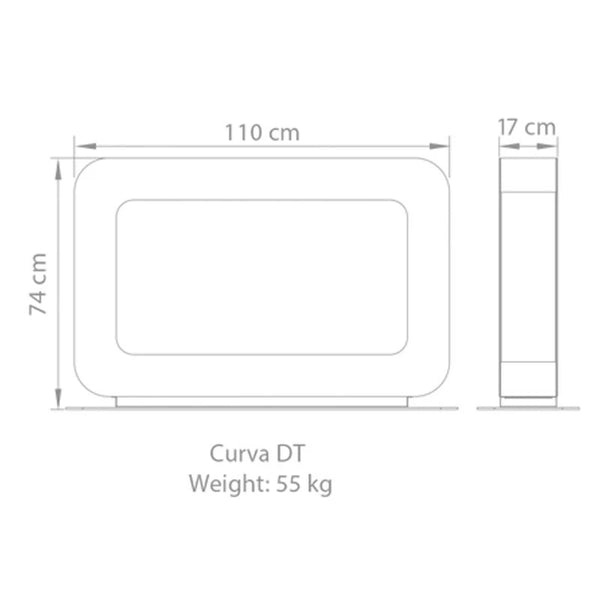Safretti Curva DT - Czarny