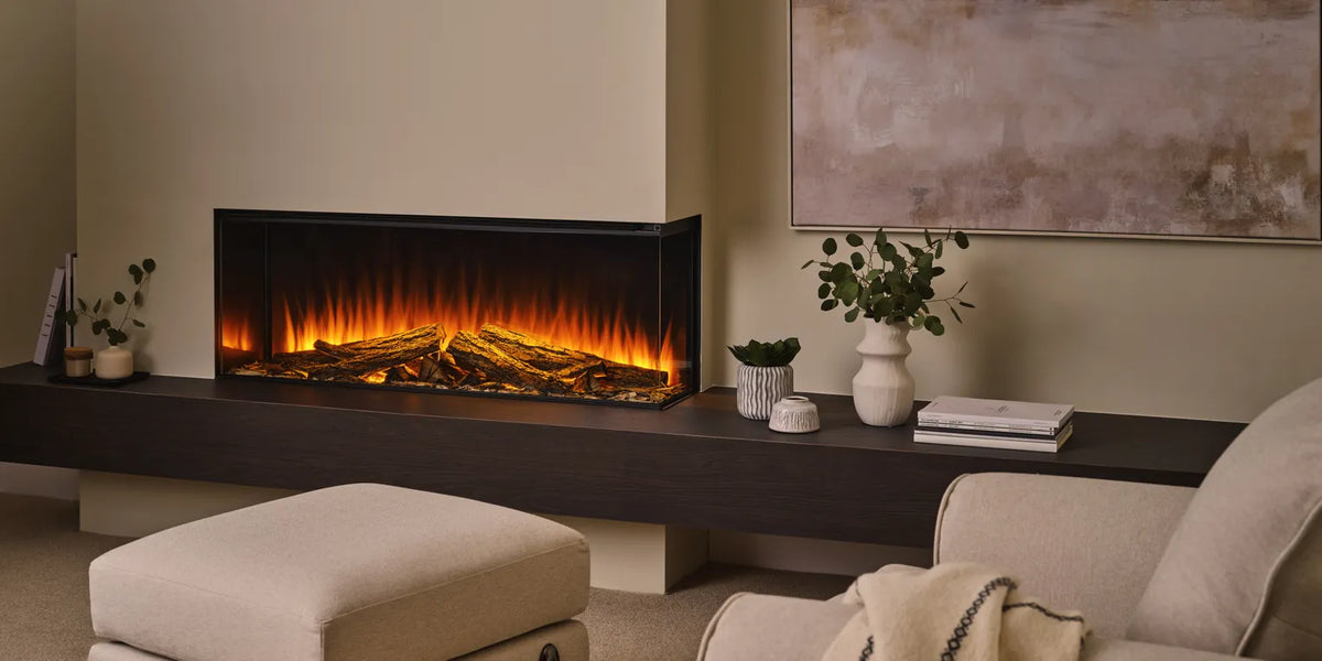 New Forest 1200 - Built-In Electric Fireplace