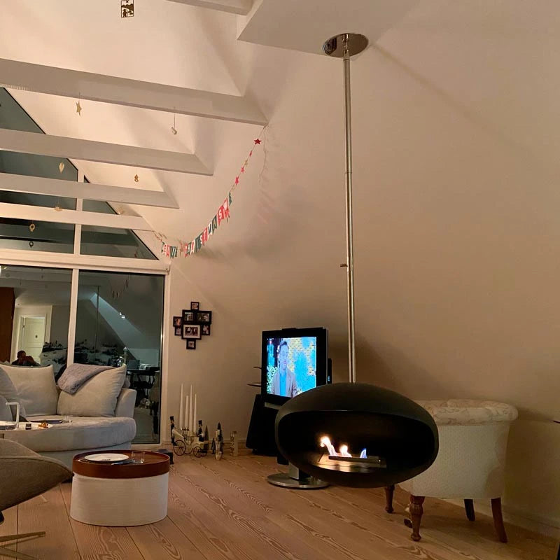 Cocoon Aeris ze stalowym prętem montażowym