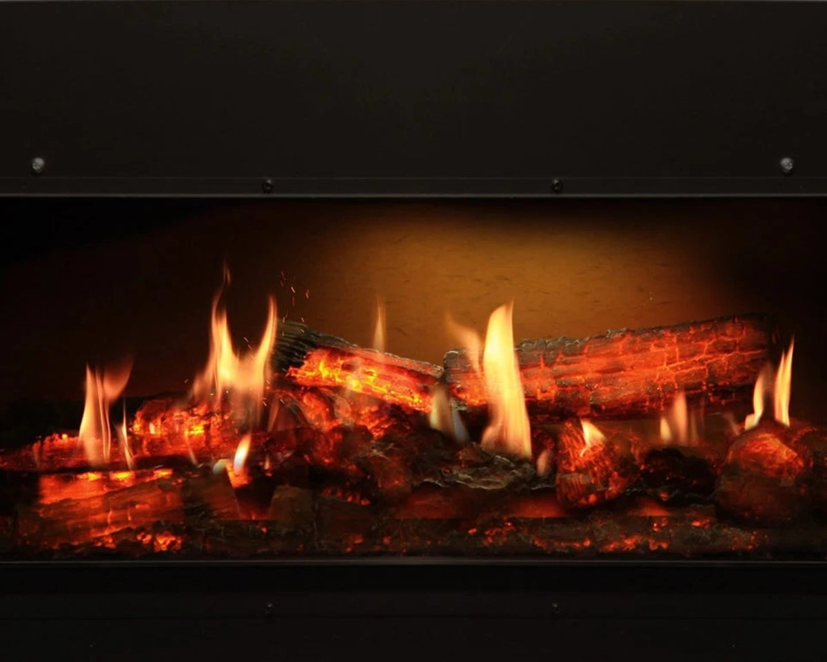 Opti-V Single - 1-sided built-in fireplace without heat