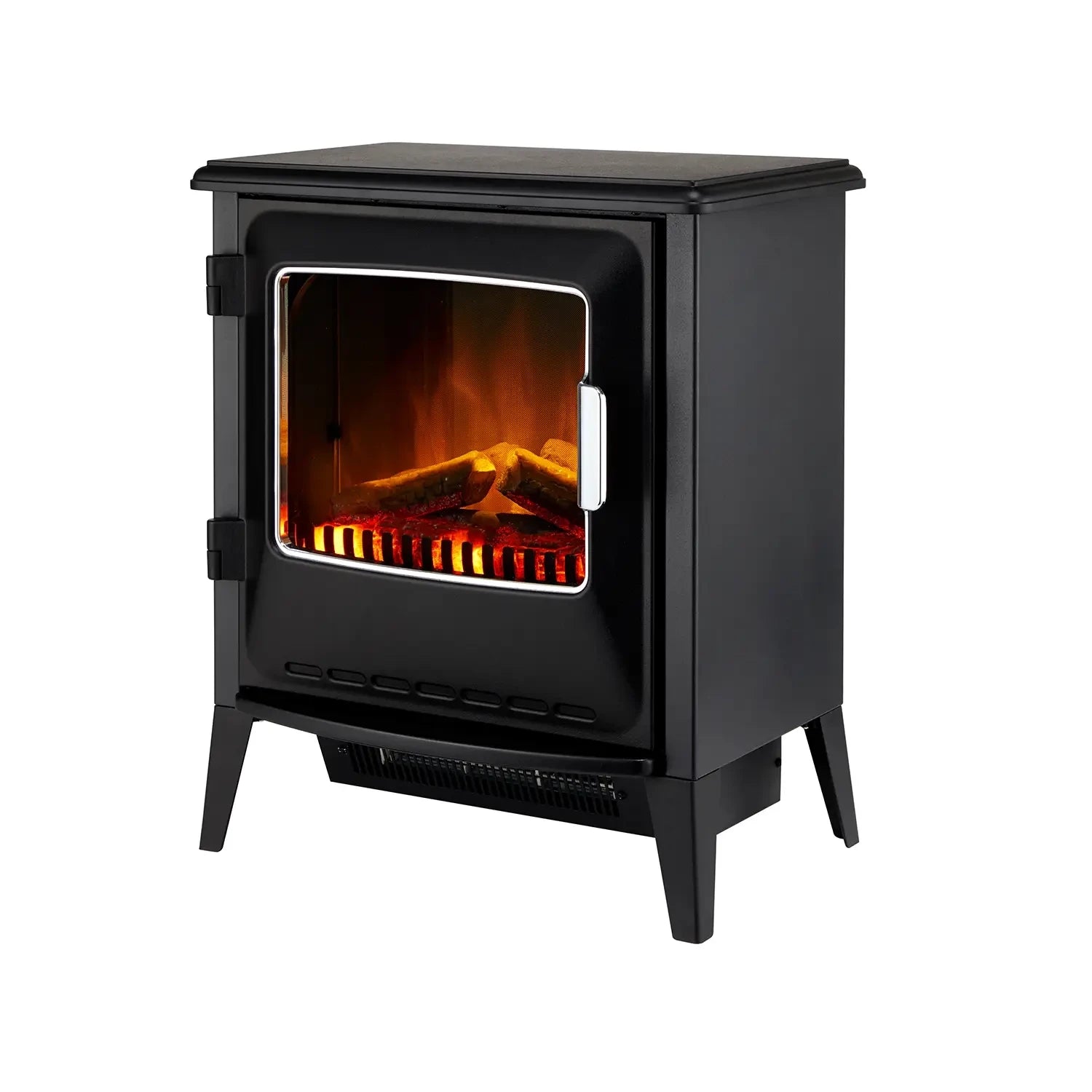 Lucia Electric Stove Fireplace - Black