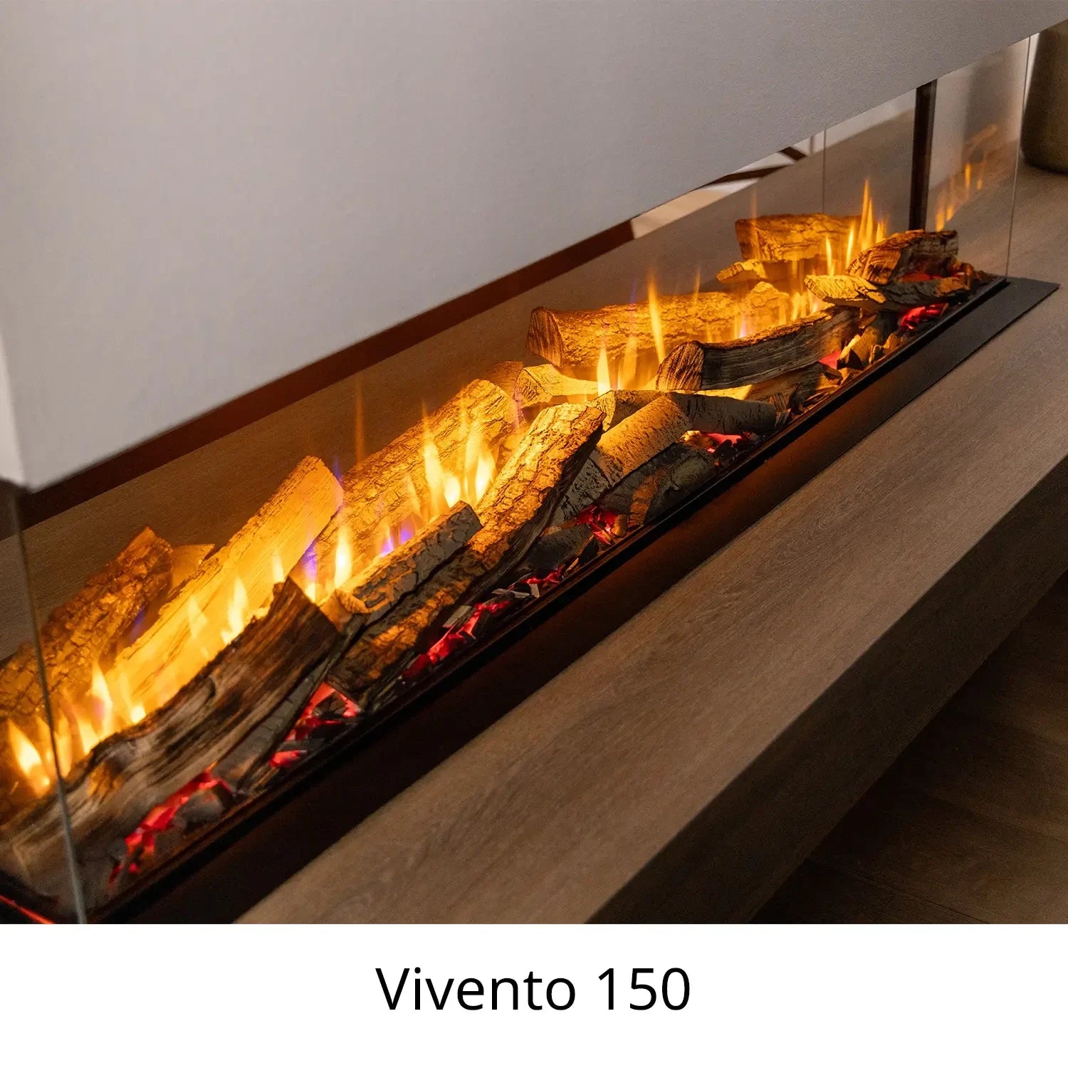 Vivente Plus 100 - wkład kominkowy do zabudowy