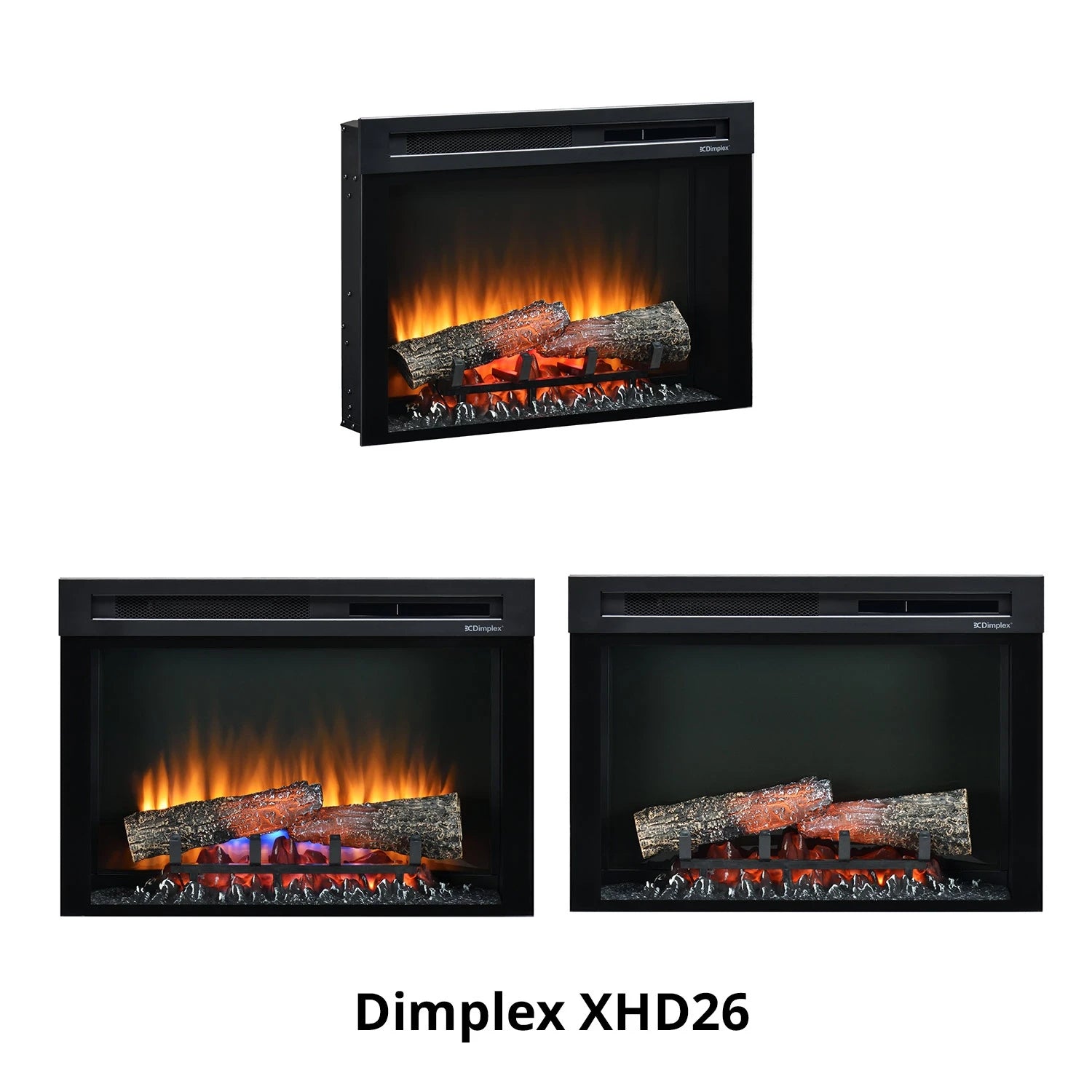 XHD Electric Firebox - Wkład kominkowy w różnych rozmiarach