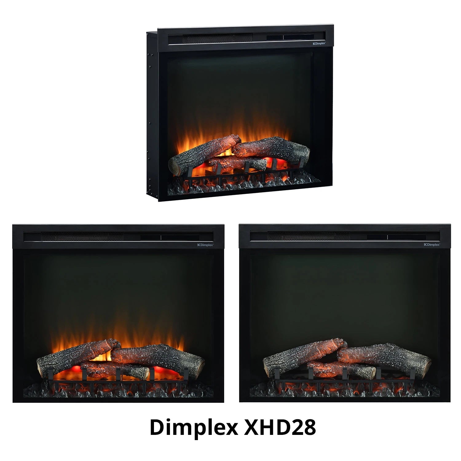 XHD Electric Firebox - Wkład kominkowy w różnych rozmiarach