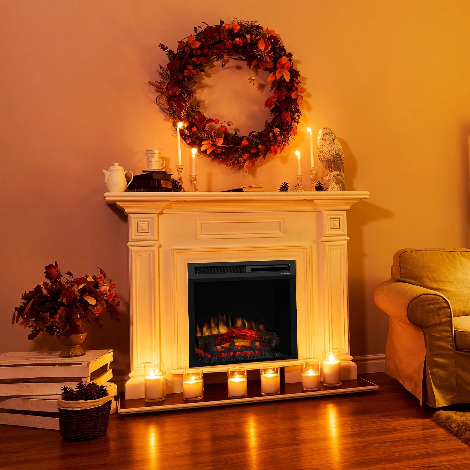 XHD Electric Firebox - Wkład kominkowy w różnych rozmiarach