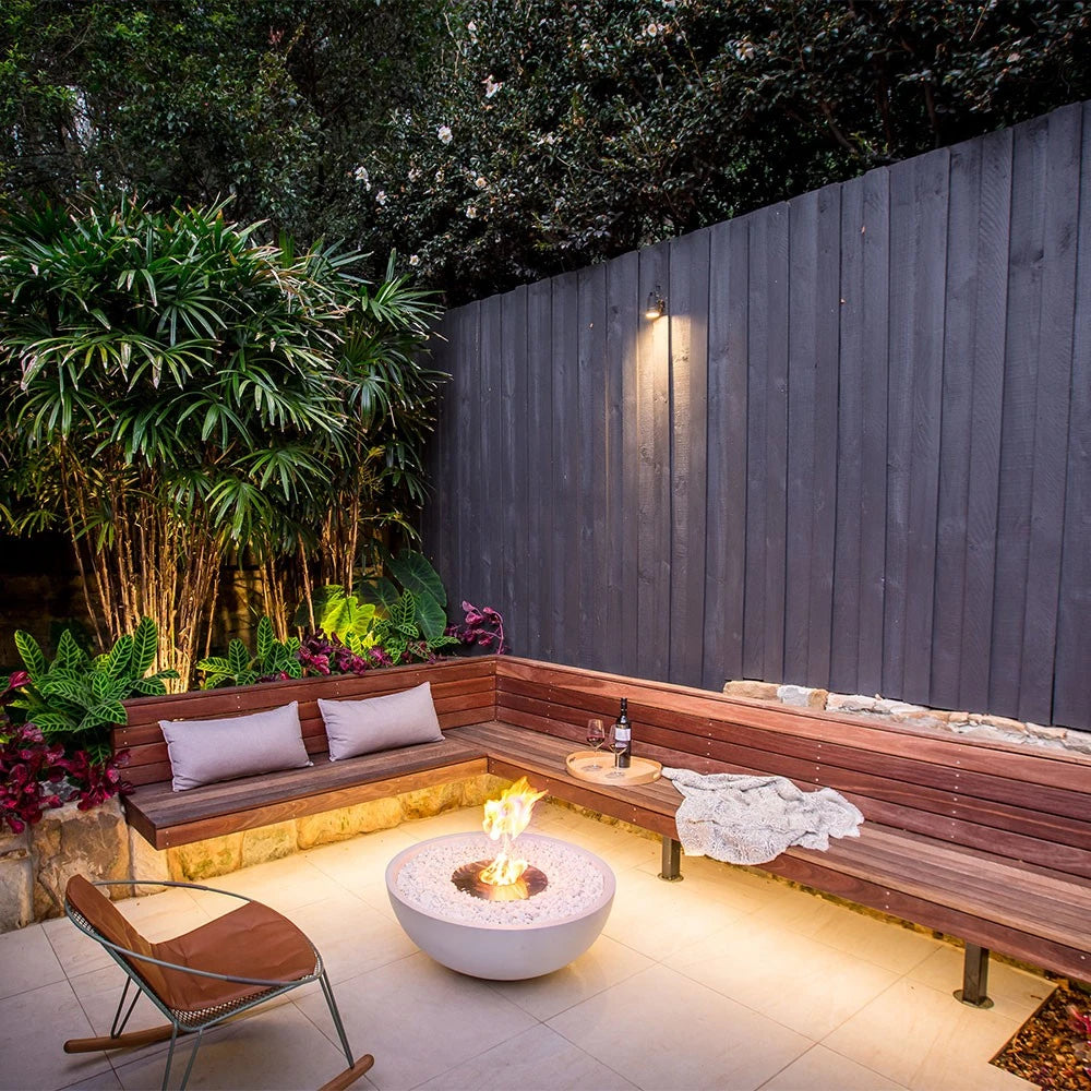 Mix 850 - Graphite Outdoor Bioethanol Fireplace