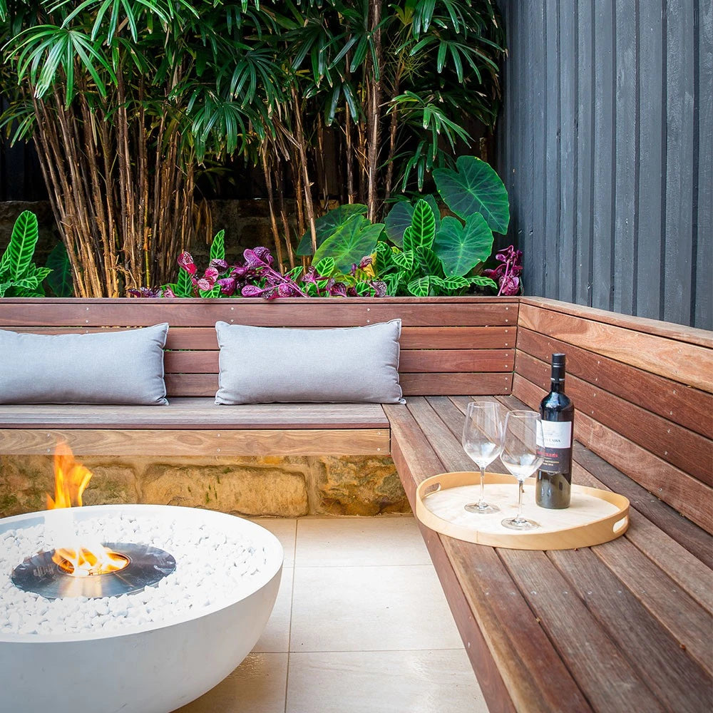 Mix 850 - Graphite Outdoor Bioethanol Fireplace