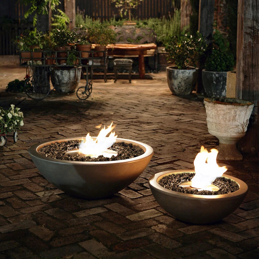 Mix 600 - Graphite Outdoor Bioethanol Fireplace
