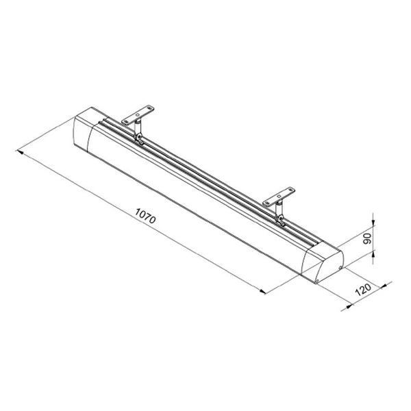 Heatstrip Intense 2200 W