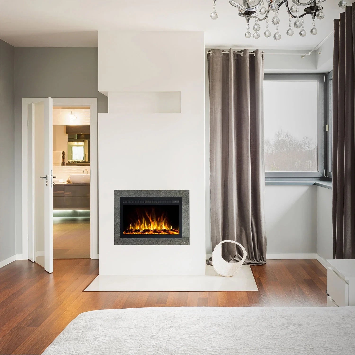 Infinity 76 cm Electric Fireplace