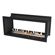 Icon Dwustronny Slimline Firebox SFBDS1350 - Czarny