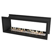 Icon Dwustronny Slimline Firebox FBDS1650 - Czarny