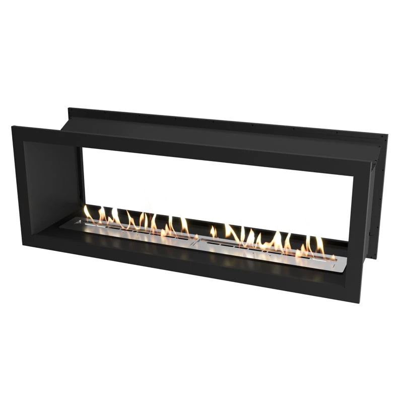 Icon Dwustronny Slimline Firebox FBDS1650 - Czarny