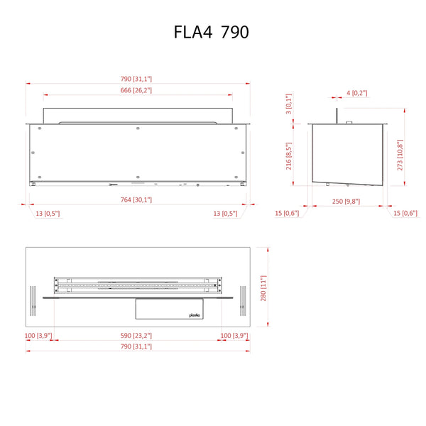 FLA4 790 - Automatyczny Palnik Na Biopaliwo
