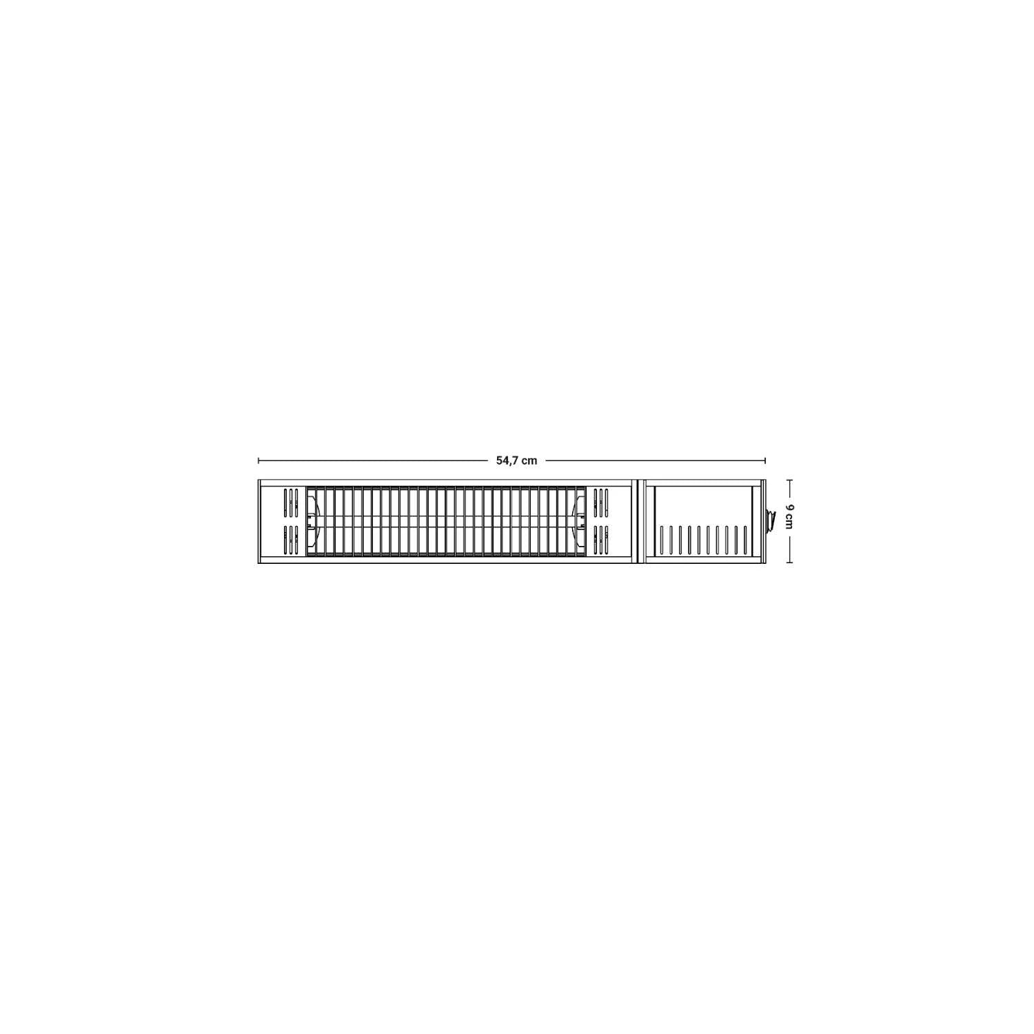 Fortuna Wiszący ogrzewacz tarasowy - 1500W
