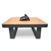 Stół z paleniskiem gazowym Horizon 95 Smokey Anthracite – kwadratowy