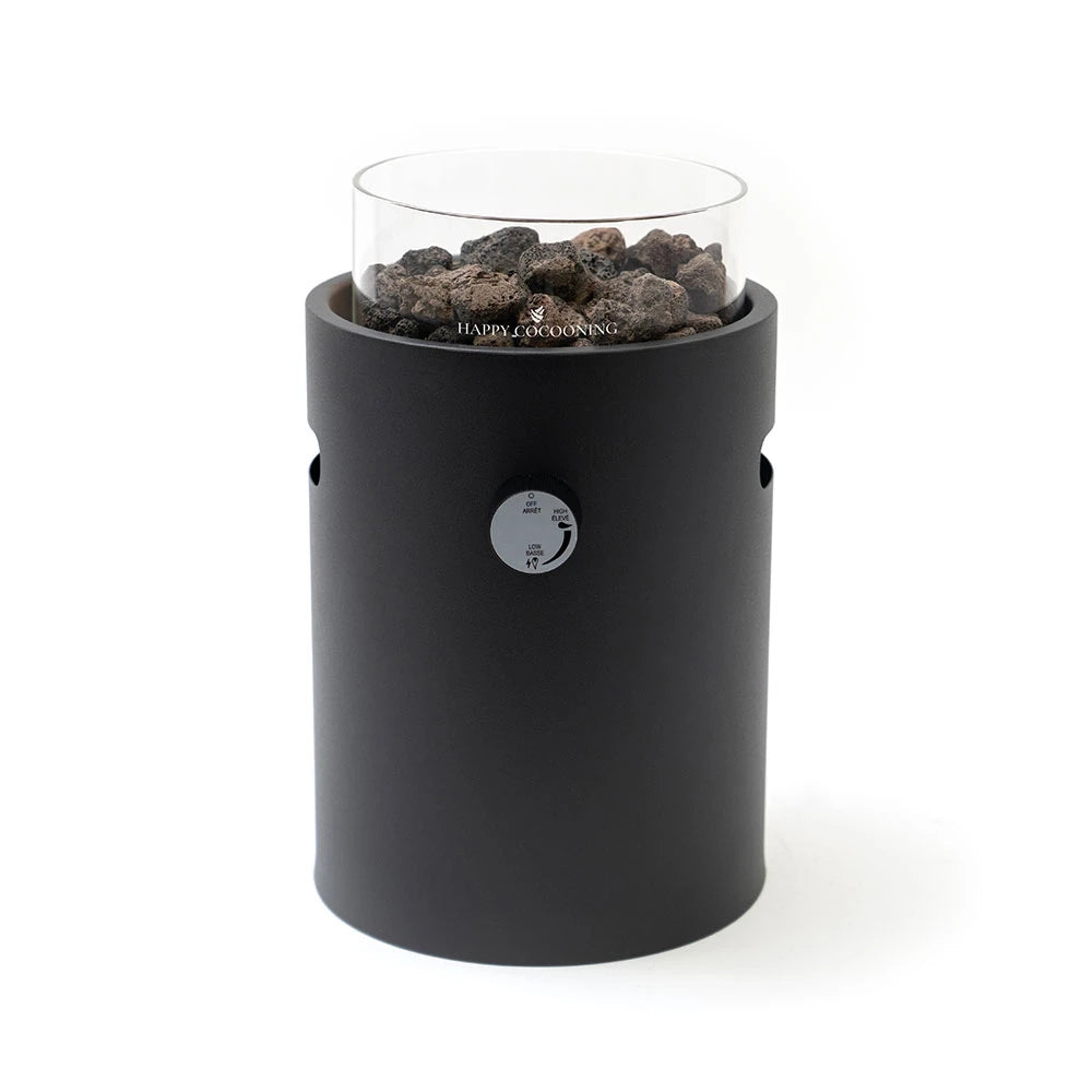 Lumi Nordic Black – Kominek Gazowy na Stół