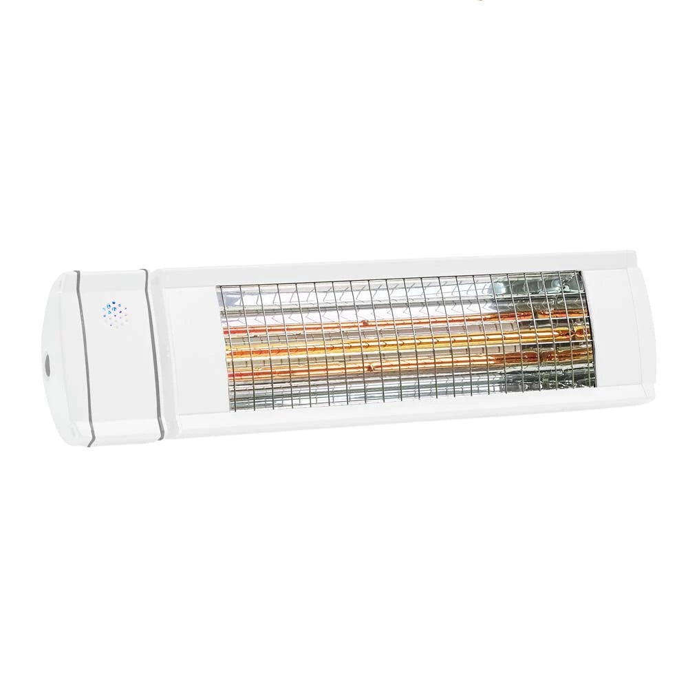 Grzejnik tarasowy Heat1 Eco High-line 2000W w kolorze białym